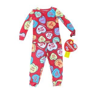 Sweethearts Toddler Unisex Valentines Day Pajama Set 2T Boys Girls NEW Soft